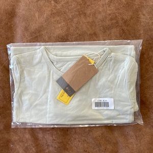 Kyte baby short sleeve toddler pajamas in Aloe